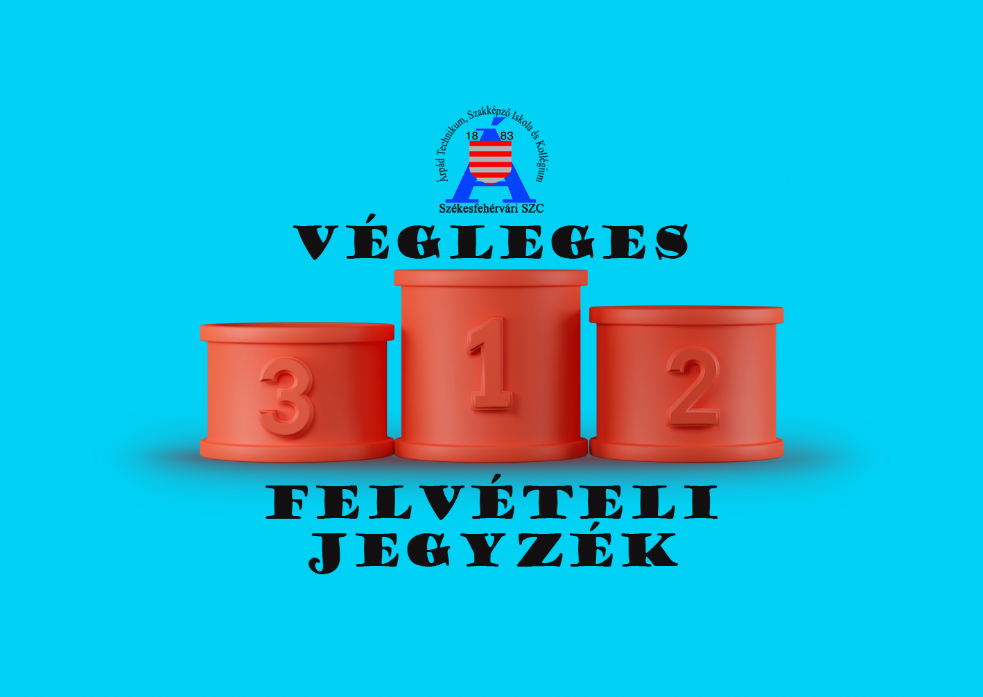 Végleges felvételi jegyzék