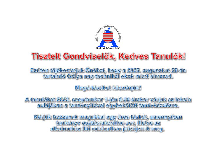 Tájékoztató